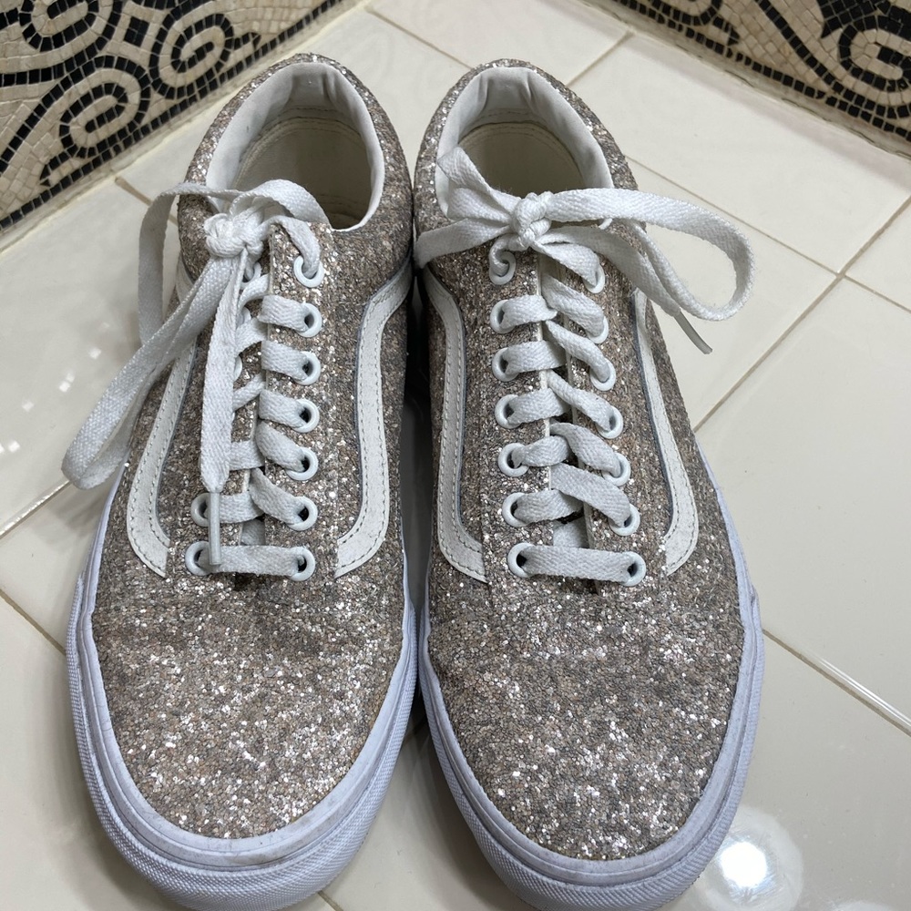 glitter vans